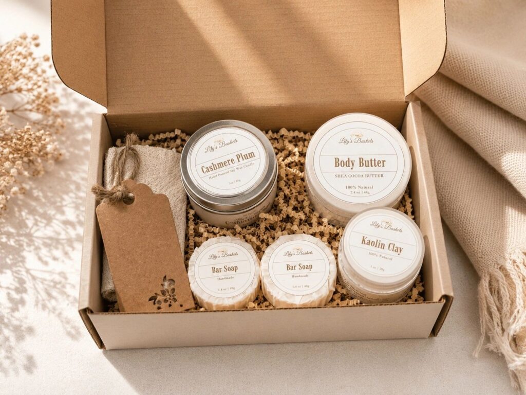 Pampering Gift Basket – Bath & Body Self Care Package for Relaxation