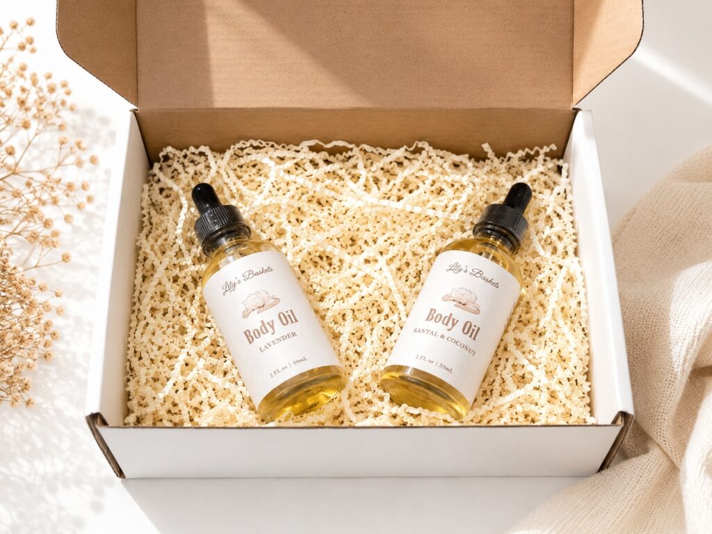 Body Oil Gift – Natural Skincare Gift Set