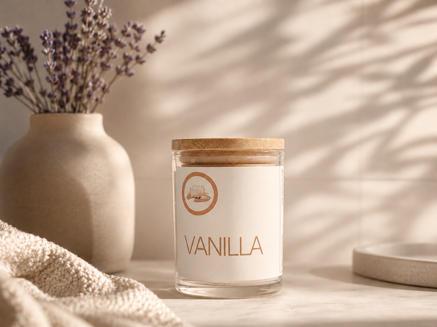 Hand-Poured Candle - Soy Wax Scented Candle
